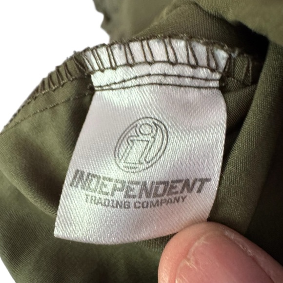 Mayweather Boxing Fitness Olive Green Windbreaker Jacket with Front Pocket - Picture 6 of 13